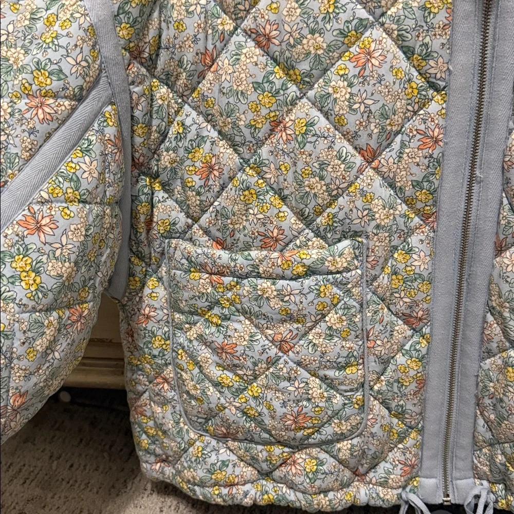 Blank NYC Floral Quilted Jacket - Picture 4 of 6